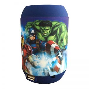 Parlante Bluetooth Luces Avengers