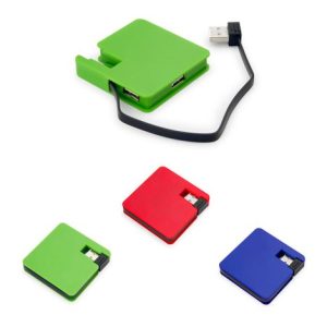 Square USB Hub con 4 Puertos