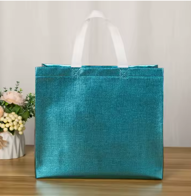 Bolsas para compras no tejidas recicladas Brillantes