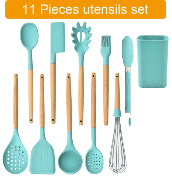 Juego de 10 piezas en Silicona para cocina - Imagen 2