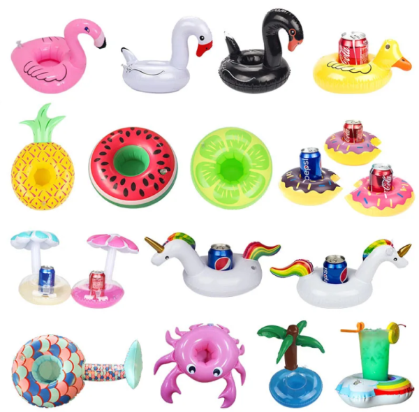 🎈 Portavasos Flotante Inflable Personalizado 🎈 ✅ Disponible en forma redonda y ¡también en diseños divertidos o temáticos! ✅ Ideal para piscinas, playa, spa y eventos promocionales ✅ Livianos, resistentes y fáciles de inflar ✅ Personalízalos con tu logo, colores corporativos o mensajes publicitarios ✅ ¡Una forma creativa de que tu marca flote con impacto!