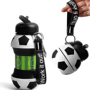 Botella de agua deportiva reutilizable