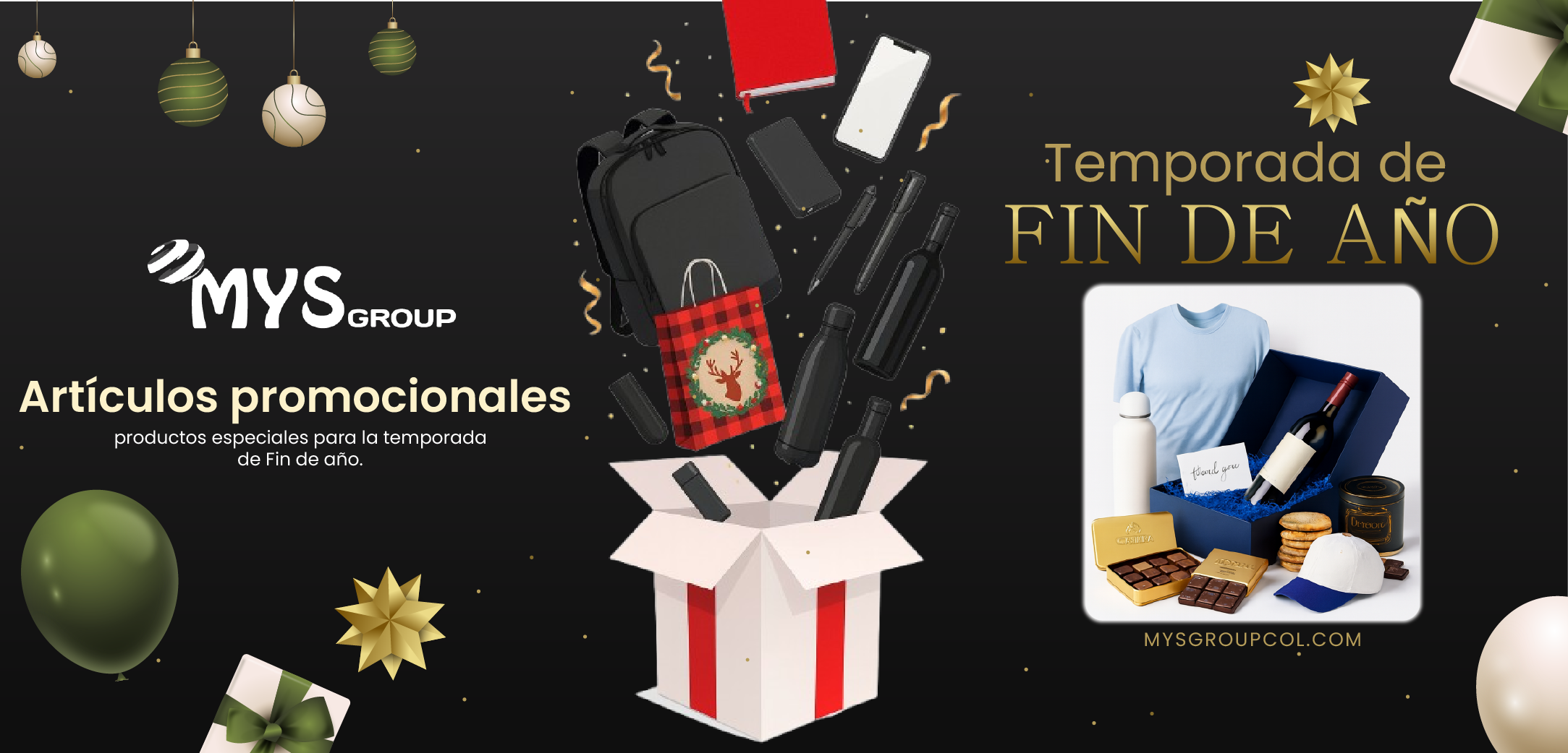 Regalos promocionales Fin de año