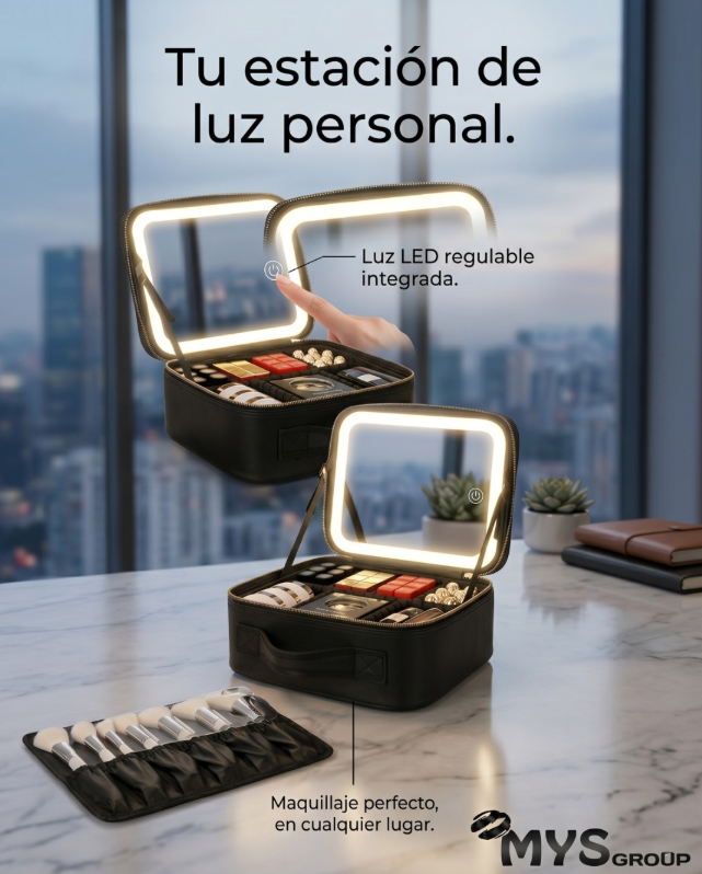 Estuche de Maquillaje de Viaje